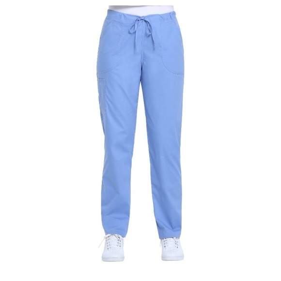 NWT lot of 2 Scrubstar Women's Core Essentials Scrub Pants with Drawstring Tie - Picture 5 of 11